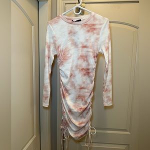 Lioness lioness military minds dress pink tie dye